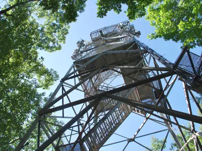 Image shows the Dorset Scenic Lookout Tower.
