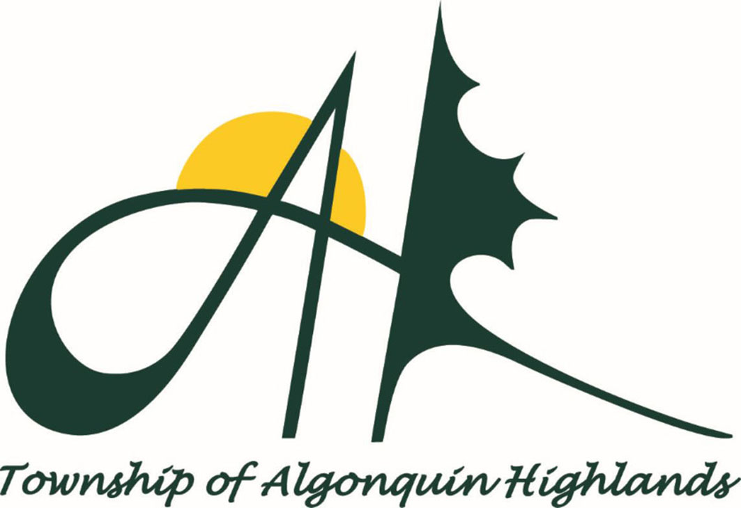 Image shows logo for the Township of Algonquin Highlands.
