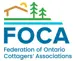 Image shows logo for the Federation of Cottagers Associtions. 